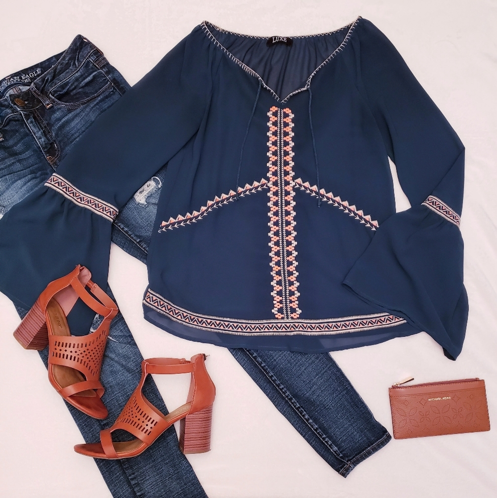 Luxe Pleasant Blouse